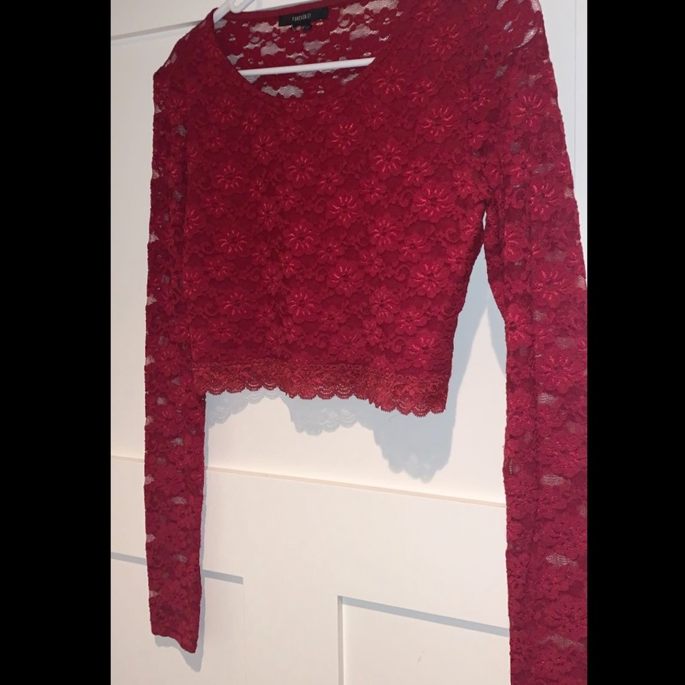 Lace Crop Top